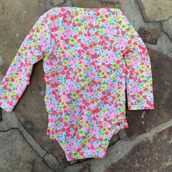 Baby girls swimsuit rashguard bundle lot NWOT - Picture 10 of 13